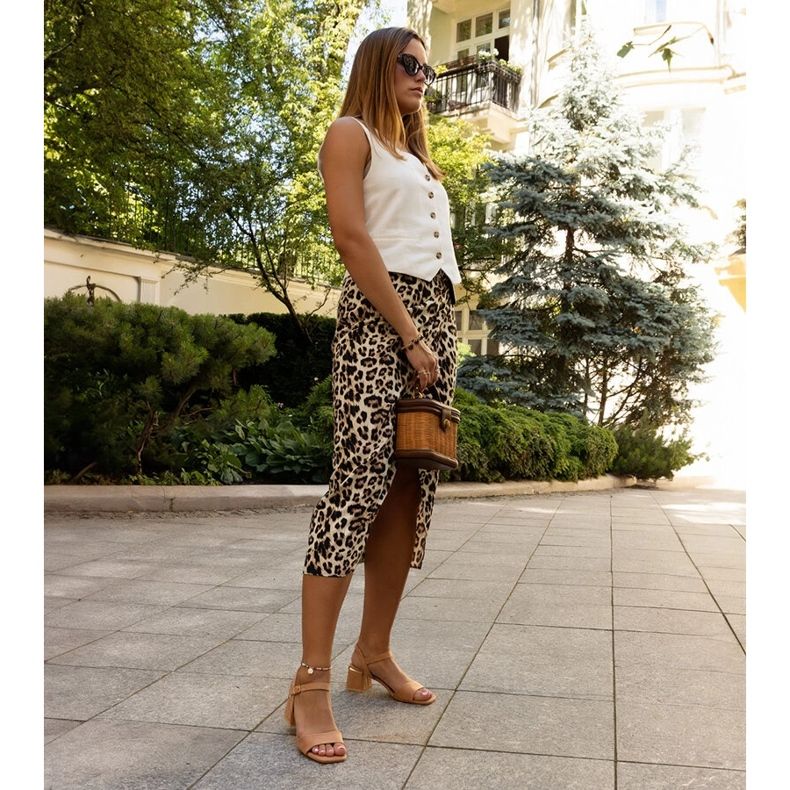 Sandales à talons marron Madea brun 1