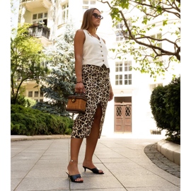 Claquettes à petit talon Maloua noires 1