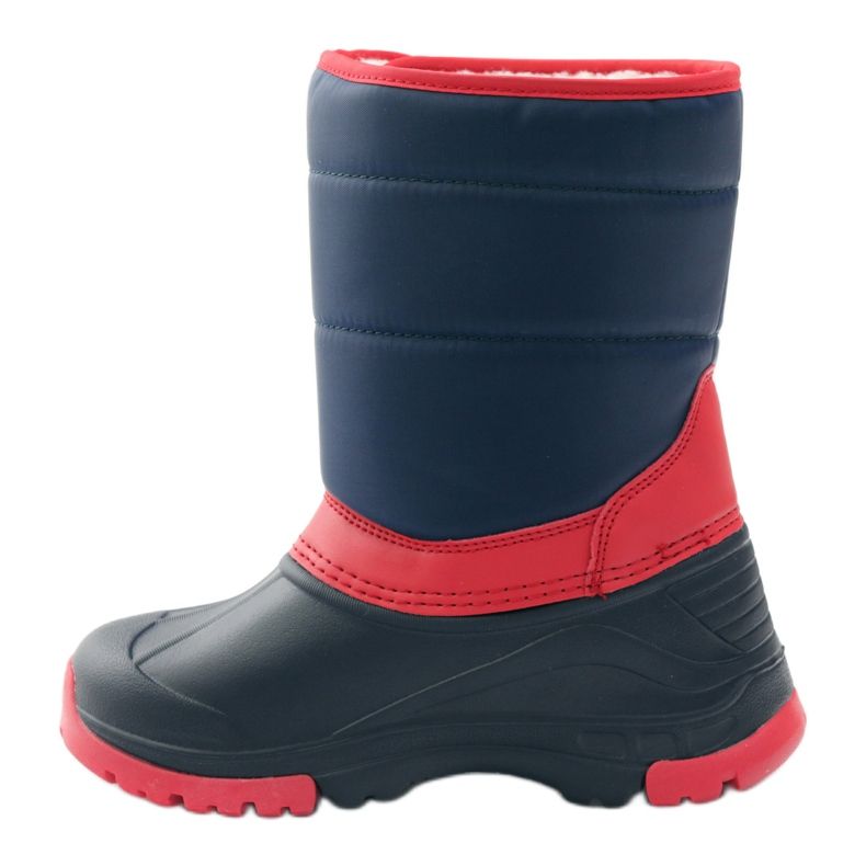 American Club bottes d'hiver super légères américaines rouge bleu marine 2