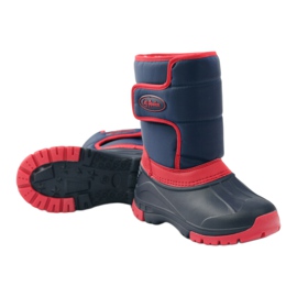 American Club bottes d'hiver super légères américaines rouge bleu marine 3