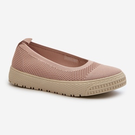 Baskets Plateforme Slip-on Femme Rose Pimadea 3