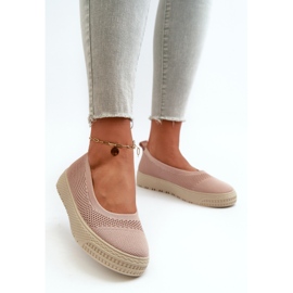 Baskets Plateforme Slip-on Femme Rose Pimadea 2