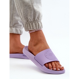 Tongs pour femmes 4FMM00FFLIF045-52S Violet 5