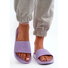 Tongs pour femmes 4FMM00FFLIF045-52S Violet 6