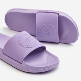 Tongs pour femmes 4FMM00FFLIF045-52S Violet 7