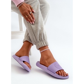 Tongs pour femmes 4FMM00FFLIF045-52S Violet 8