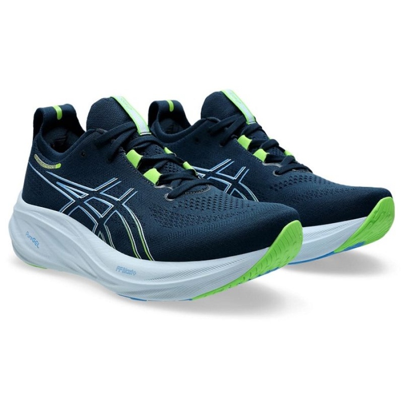 Chaussures Asics Gel Nimbus 26 M 1011B794400 bleu 1