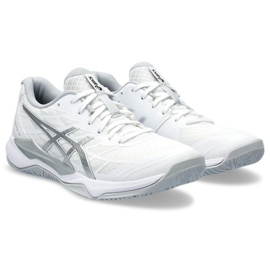 Chaussures Asics Gel Tactic 12 W 1072A092100 blanche 1