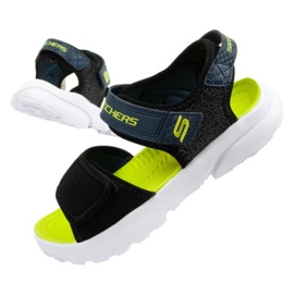 Skechers 406512L/BKLM sandales le noir 1 Skechers 406512L/BKLM sandales le noir 1