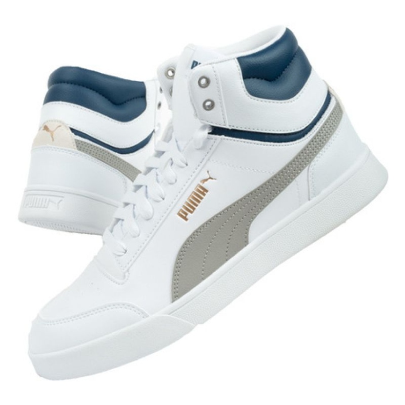 Puma Shuffle Mid W chaussures 380748 15 blanche 1