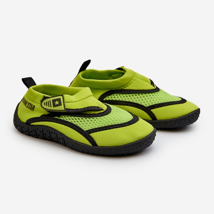 Chaussures d'eau pour enfants jaune Big Star NN374468 1