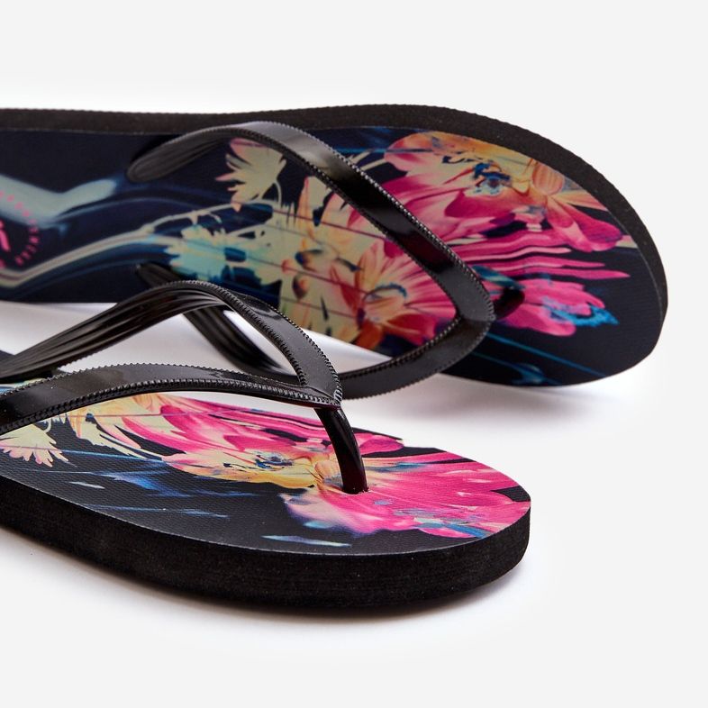 Tongs à motifs pour femmes Tongs 4FRMM00FFLIF138-90S Multicolore 2