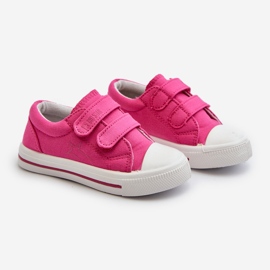 Baskets Velcro Enfant Big Star NN374113 Fuchsia rose 1 Baskets Velcro Enfant Big Star NN374113 Fuchsia rose 1