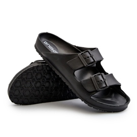 Tongs légères en mousse avec boucles pour hommes, noir Avatara le noir 6