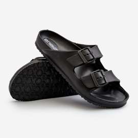 Tongs légères en mousse avec boucles pour hommes, noir Avatara le noir 3