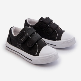 Baskets Velcro Enfant Big Star NN374111 Noir 1