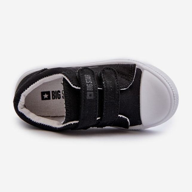 Baskets Velcro Enfant Big Star NN374111 Noir 2
