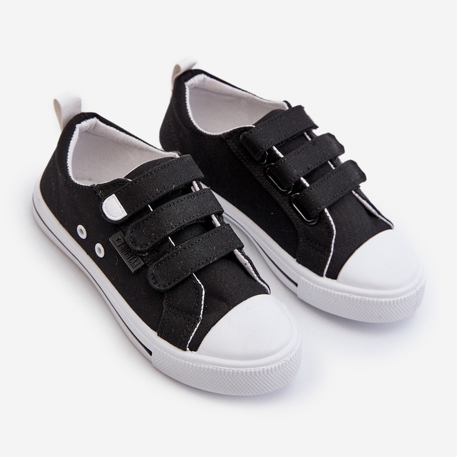 Baskets Velcro Enfant Big Star NN374118 Noir le noir 2 Baskets Velcro Enfant Big Star NN374118 Noir le noir 2