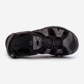 Sandales confortables pour hommes 4FRSS24FSANM058-23S Gris 1