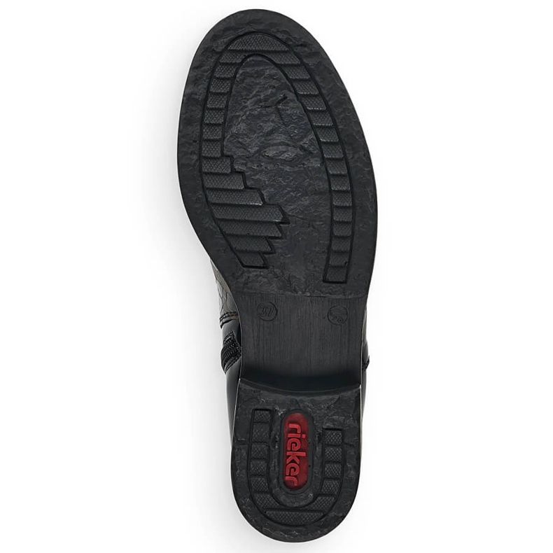 Bottes Jodhpur pour femmes en cuir verni Rieker Z4965-90 le noir 2 Bottes Jodhpur pour femmes en cuir verni Rieker Z4965-90 le noir 2