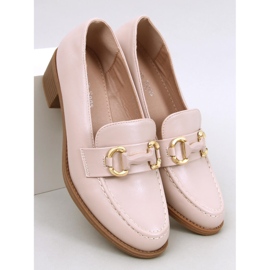 Rabier Escarpins à talons larges beiges 1 Rabier Escarpins à talons larges beiges 1