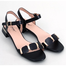 Seastar Clary Sandales à talons bas noires le noir 3