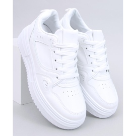 Baskets femme Tixis All White blanc 1