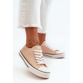 Baskets basses classiques femme rose Caelira 2 Baskets basses classiques femme rose Caelira 2