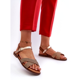 S.Barski MY923, Sandales Plates pour Femme, Marron brun 1 S.Barski MY923, Sandales Plates pour Femme, Marron brun 1