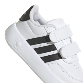 Chaussures Adidas Breaknet 2.0 Cf I Jr ID5276 blanche 5