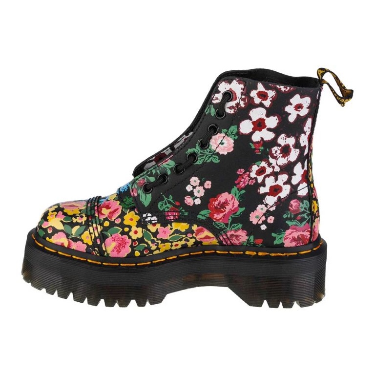 Dr. Martens Dr chaussures Martens Sinclair Bex Floral Mash Up DM27128001 noir 1