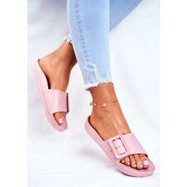 Chaussons Femme Big Star avec Boucle Rose FF274A387 4