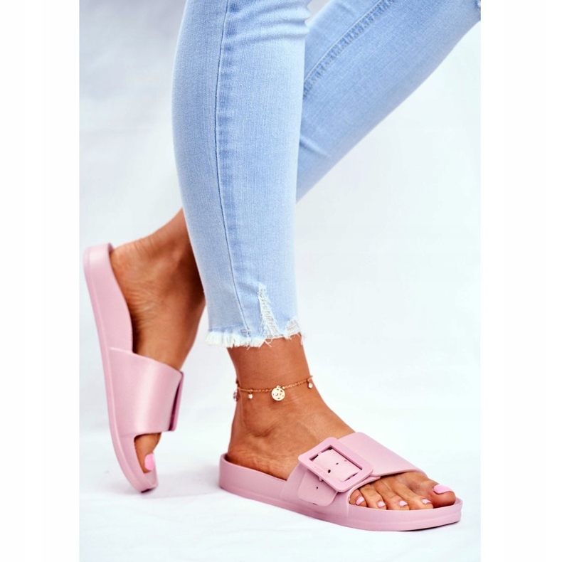 Chaussons Femme Big Star avec Boucle Rose FF274A387 2