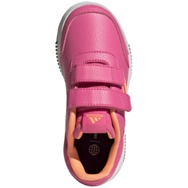 Chaussures Adidas Tensaur Sport Training Hook and Loop GW6443 rose 1