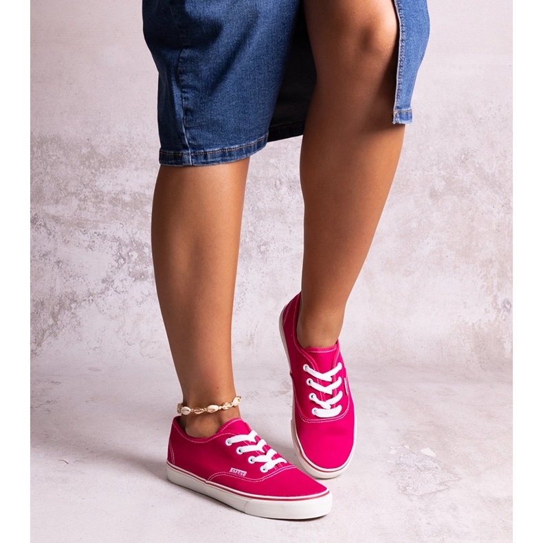 Baskets classiques Erla roses 1