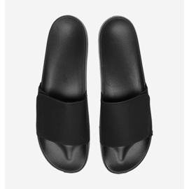 Tongs pour hommes 4FMM00FFLIM032-20S Noir 1