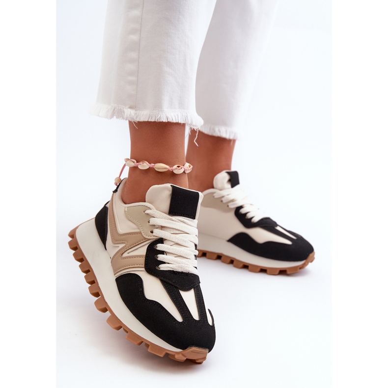 Baskets noires Kalelia Sports Shoes pour femmes 2