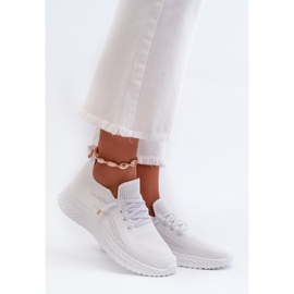 Chaussures de sport à enfiler pour femmes blanches Jagelia 1