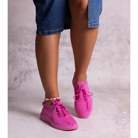 Baskets de sport Khitam rose foncé 1 Baskets de sport Khitam rose foncé 1