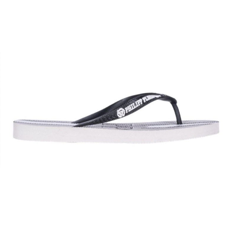 Tongs pour hommes par Philipp Plein IMPS903 le noir 2 Tongs pour hommes par Philipp Plein IMPS903 le noir 2