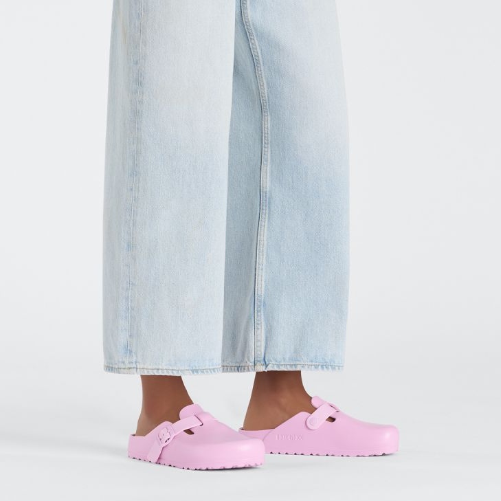 Birkenstock tongs Boston Eva W 1027403 rose 2