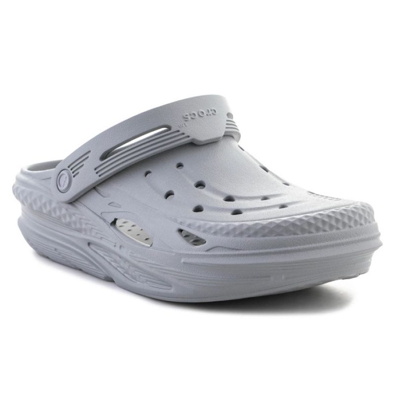 Tongs Crocs Off Grid Clog 209501-007 gris 1 Tongs Crocs Off Grid Clog 209501-007 gris 1