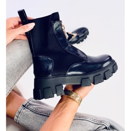 Boots à tige chaussette Ragna Black noir 1