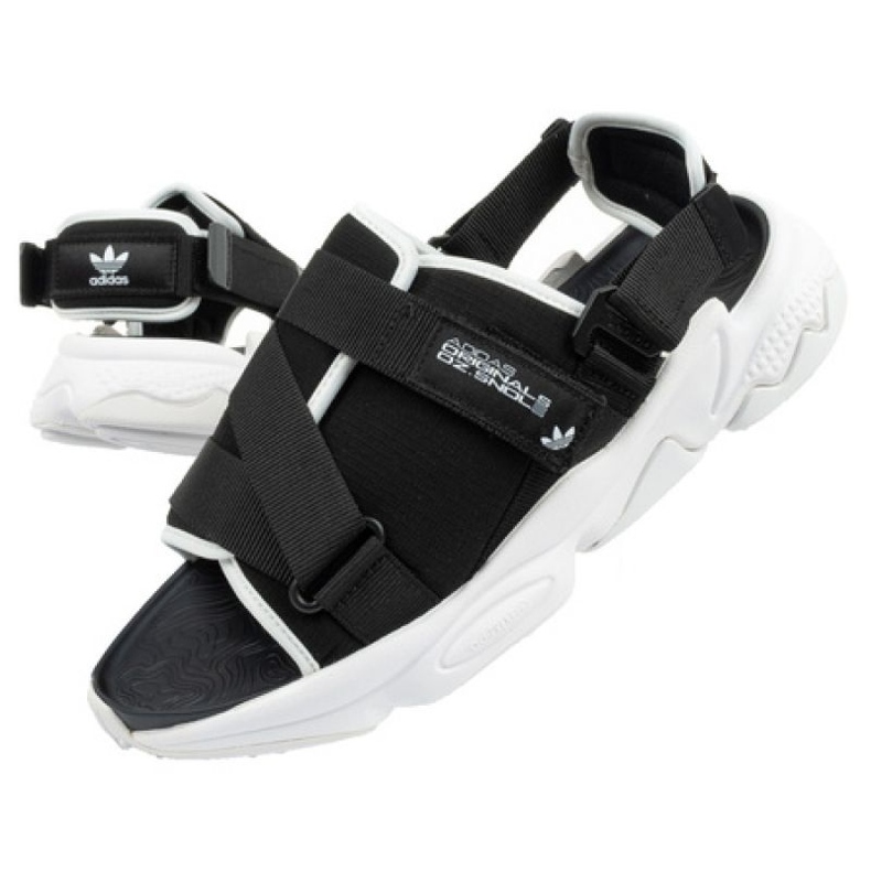 Chaussures Adidas Ozweego Sandal W GZ8410 le noir 1 Chaussures Adidas Ozweego Sandal W GZ8410 le noir 1