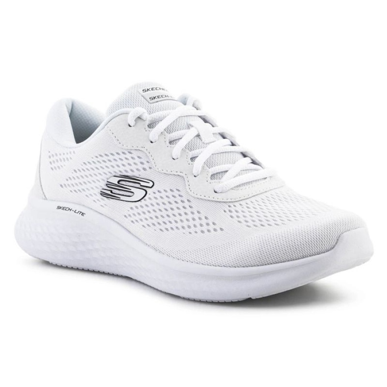 Chaussures Skechers Perfect Time 149991-WBK blanche 1 Chaussures Skechers Perfect Time 149991-WBK blanche 1