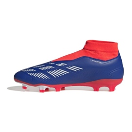Chaussures de football Adidas Predator League Ll Fg IF6333 bleu 1
