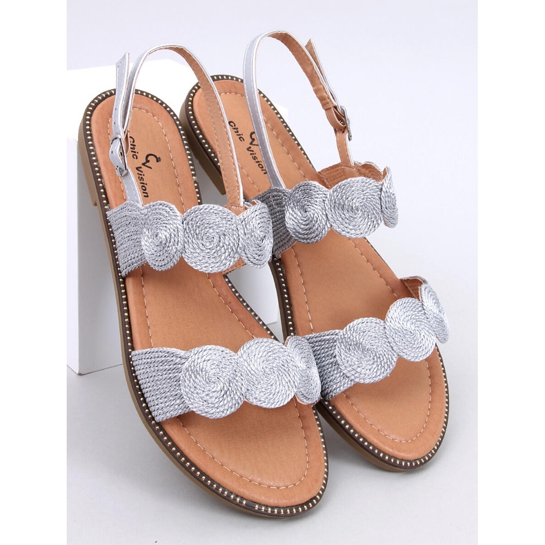 Sandales femme Raulet Argent 1 Sandales femme Raulet Argent 1