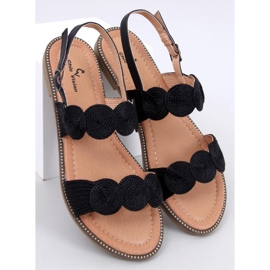 Raulet Sandales femme noires 1