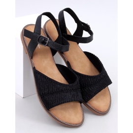 Mollies Sandales femme noires 1