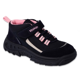 Befado chaussures pour enfants marine / rose 515X001 bleu 1